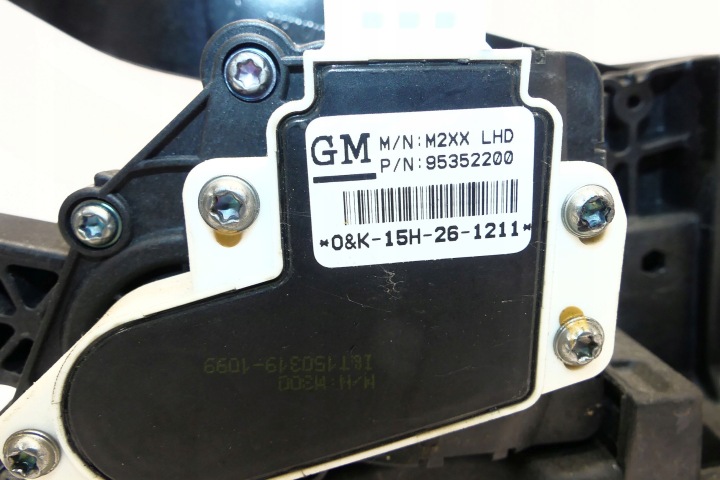 OPEL KARL 1.0 L5Q B10XE PÉDALE PÉDALES EUROPE JEU