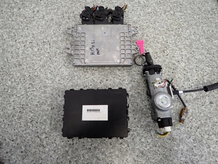 NISSAN MICRA K13 1.2I 10- KIT DE DÉMARRAGE ORDINATEUR CONTACTEUR D'ALLUMAGE AUTOMATE