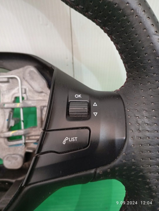 VOLANT CUIR MULTIFONCTION PEUGEOT 308 T9 II 6225869