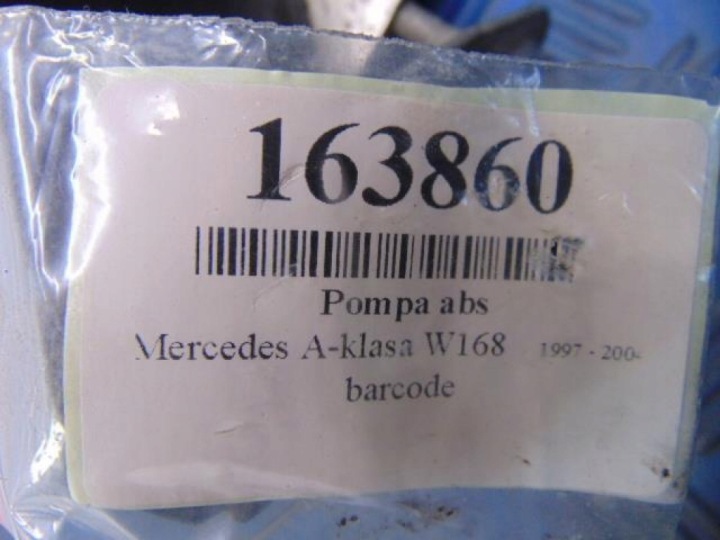 MERCEDES A-KLASA W168 1.6 POMPE ABS 0130108096