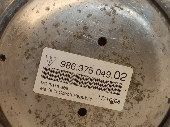 PORSCHE BOXSTER POIGNÉE COUSSIN MOTEUR 98637504902