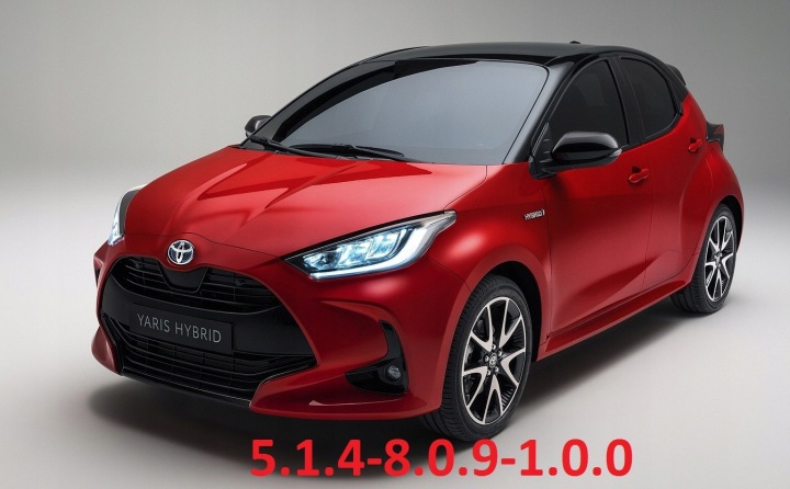 TOYOTA YARIS IV PARE-CHOCS AVANT AVANT 52119-K0050 52119-K0060 ORIGINAL