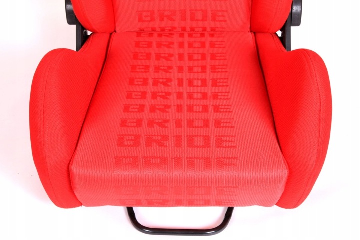 SIÈGE SPORTIF K700 VELOURS BRIDE ROUGE