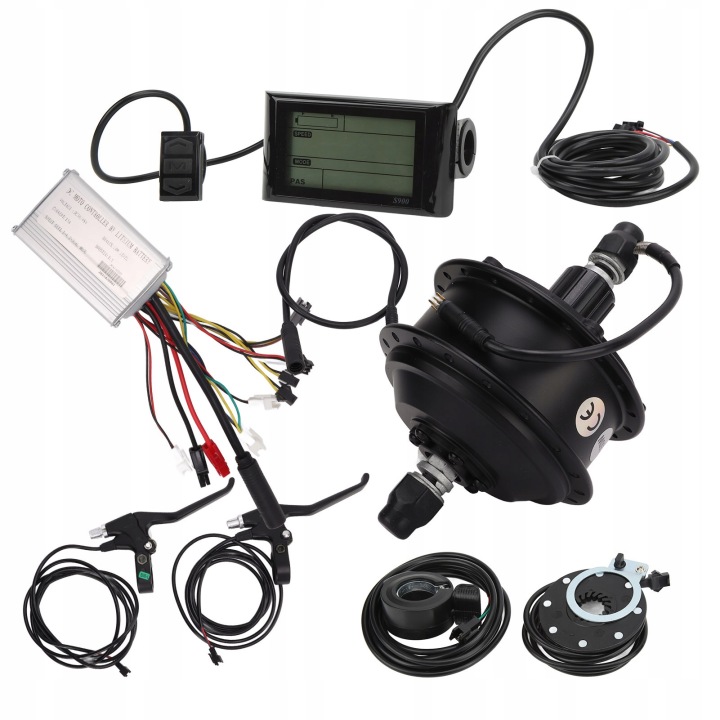 48V 250W KIT VERS MOTEUR ÉLECTRIQUE AVEC VOLANT D'INERTIE AVEC NAPEDEM NK