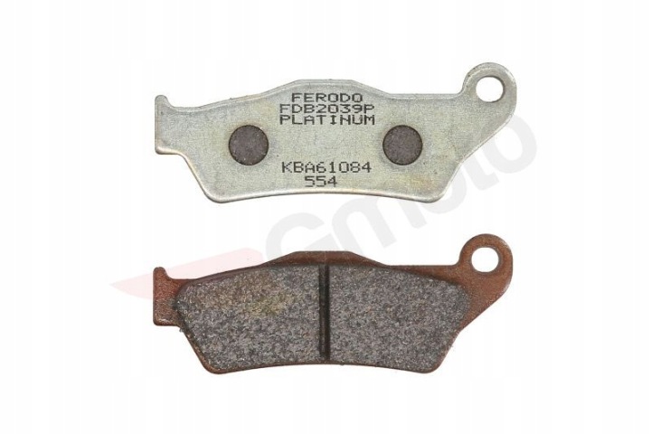 KIT PLAQUETTES FREINS FREINS DISQUE FERODO FDB2039P