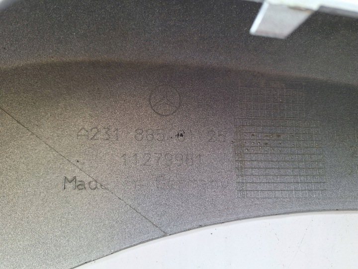 MERCEDES SL 231 PARE-CHOCS AVANT 2318850125 ORIGINAL