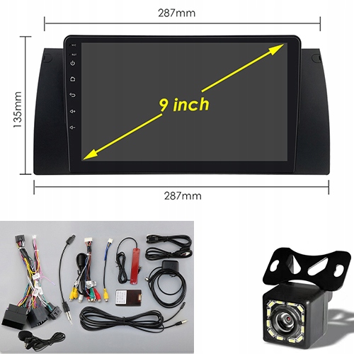 RADIO NAVEGACIÓN GPS ANDROID BMW E38 E39 M5 E53 X5 