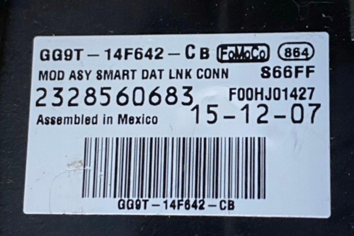 AUTRE MODULES FORD MONDEO V TURNIER GG9T14F642CB 2.0L DIESEL 2016