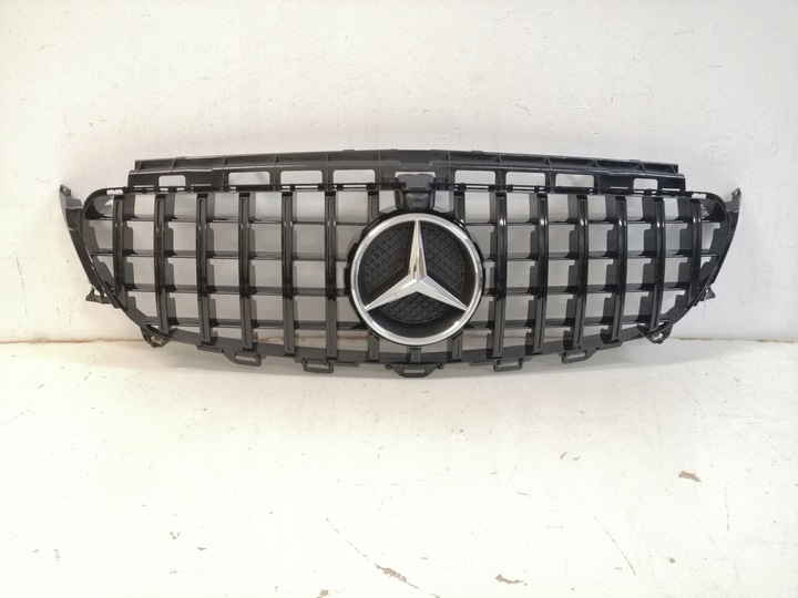 REJILLA DE RADIADOR REJILLA DEFLECTOR MERCEDES W213 GT 2016- COMPLETO BLACK CON KAM 