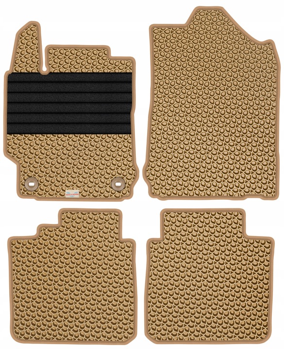 TOYOTA CAMRY VIII 2011-2018 ALFOMBRILLAS GOMA PARA COCHE EVA COLOR BEIGE 