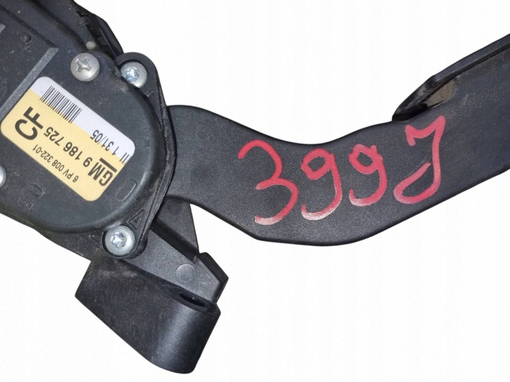 PÉDALE POTENTIOMÈTRE GAZ OPEL VECTRA C 1.9 CDTI 9186725 100% OK