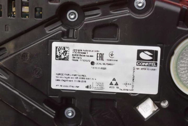 COMPTEUR TABLEAU DE BORD EUROPE 6V0920740E SKODA FABIA 3 III 1.0 MPI 75 KM LIFT 18-21
