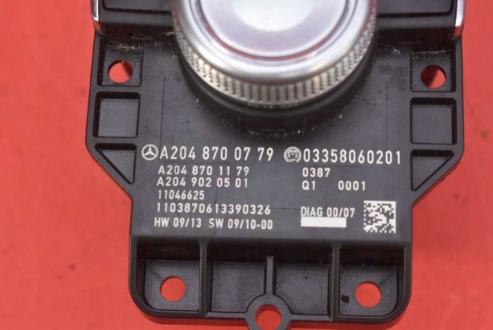 TÉLÉCOMMANDE POIGNÉE ROTATIVE IDRIVE A2048700779 MERCEDES C-KLASA W204 07-12