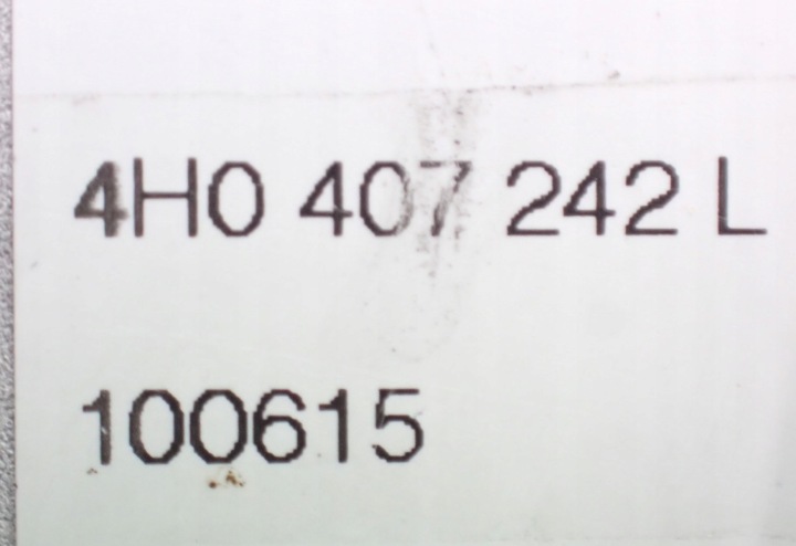 4H0407242L ROTULE DE DIRECTION DROIT AVANT AUDI A8 4H D4