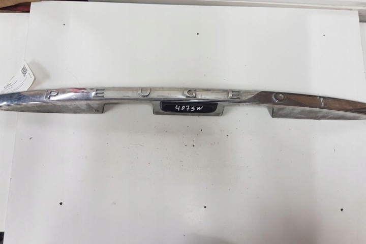 WYKONZENIE COUVERCLES COUVERCLES DE COFFRE PEUGEOT 407 SW (6E_) 9645271580 2.0L GASOLINE