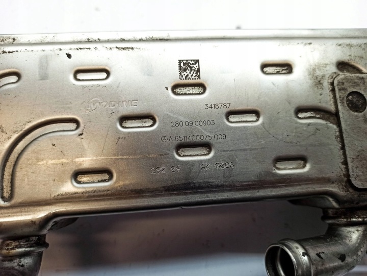 MERCEDES-BENZ SPRINTER W906 2014 RADIATEUR GAZ D'ÉCHAPPEMENT EGR