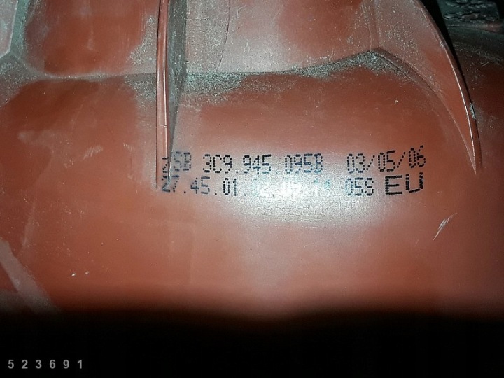 2008 VW PASSAT B6 ARRIÈRE LANTERNE ARRIÈRE 3C9945095B