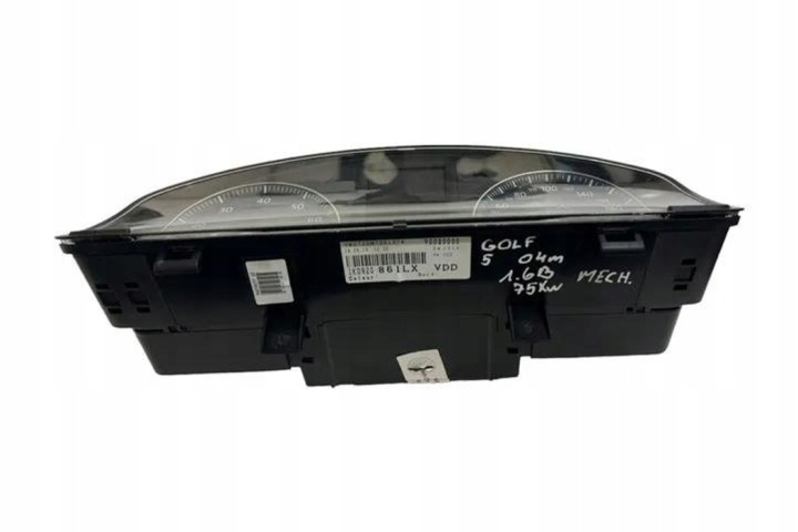 COMPTEUR VW GOLF V VARIANT (1K5) 1K0920861LX 1.6L GASOLINE 75KW 2005