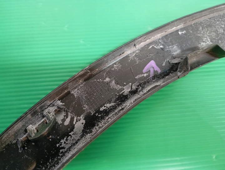 MOULURE GARDE-BOUE ARRIÈRE GAUCHE TOYOTA C-HR CHR 2016-2023 ORIGINAL 75606-F4010