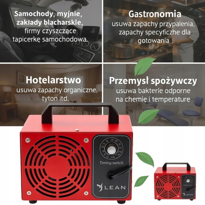 GÉNÉRATEUR OZONU OZONATOR AIR VERS DEZYNFEKCJI 70 000 MG/H