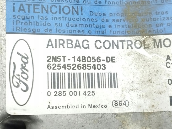 FORD FOCUS 2003 CONTRÔLEUR MODULE AIRBAG