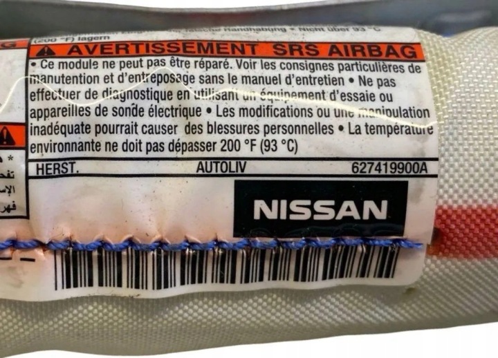 RIDEAU DROITE NISSAN X-TRAIL (T32_) 627419900A 0.1L DIESEL 130KW 2015