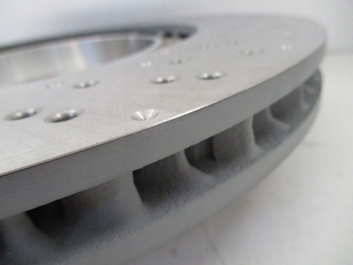 DISQUE ACIER PORSCHE GT4 981 GAUCHE DROITE