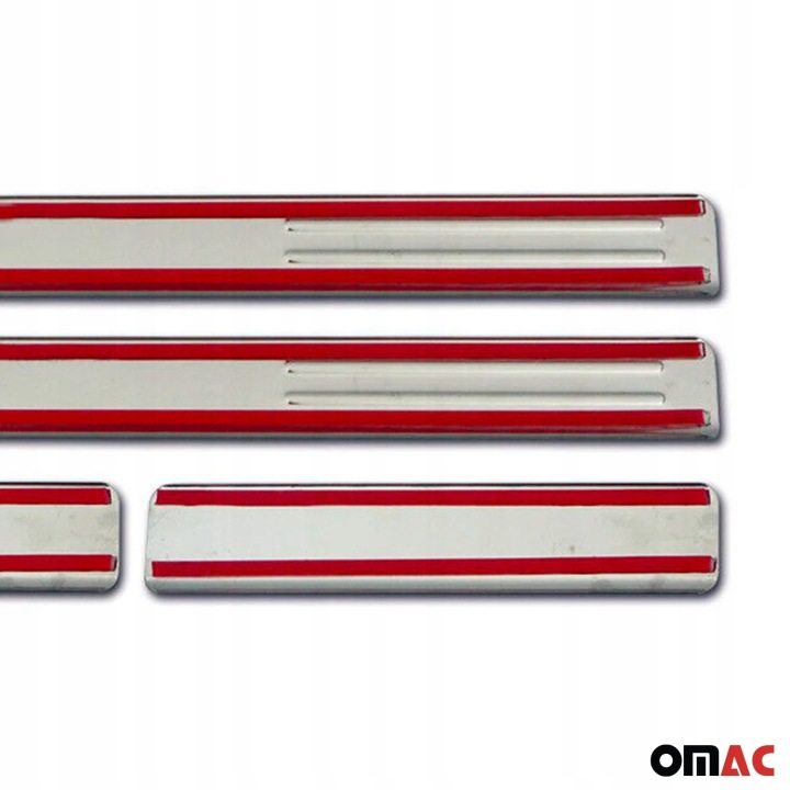 BAGUETTES SEUIL EXCLUSIVE VERS HONDA ACCORD JAZZ 2002-2021 CHROME 4X
