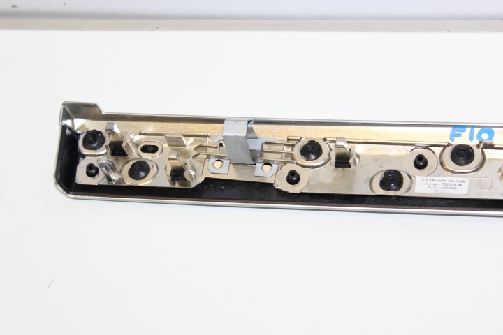 BMW F10 F11 MOULURE DÉCORATIVE PORTES DROIT ARRIÈRE ALU