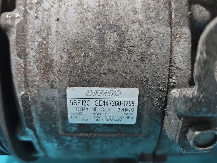 COMPRESSEUR DE CLIMATISATION COMPRESSEUR TOYOTA AVENSIS III T27 447260-1258