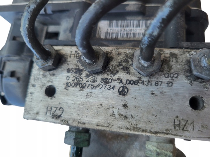 CONTRÔLEUR POMPE ABS MERCEDES W169 LIFT 1.5B A0064316712
