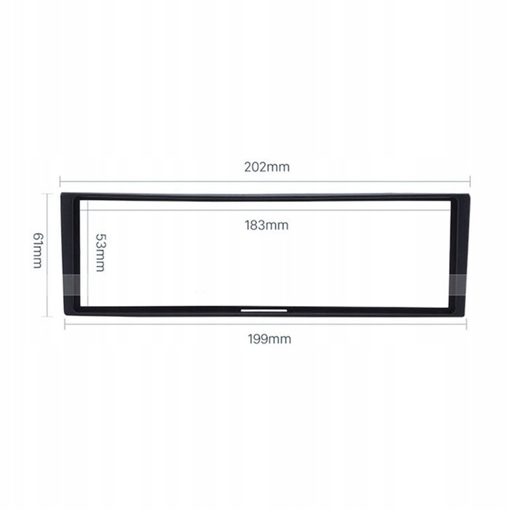 DAPTOR STEREO PANEL PLATE FOR RENAULT MEGANE CLIO photo 4 - milautoparts-fr.ukrlive.com