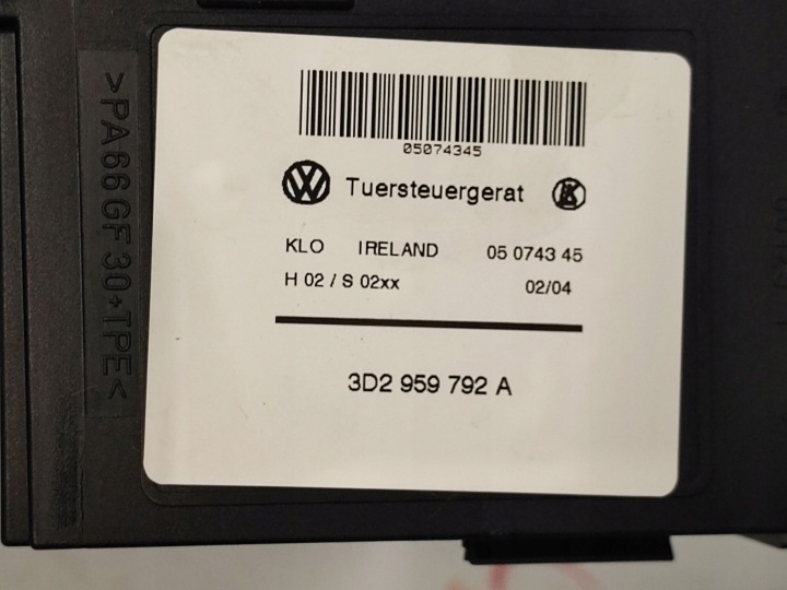 CAYENNE I 7L5 12R ÉLÉVATEUR VITRES GAUCHE AVANT 3D2959792A 0130821764
