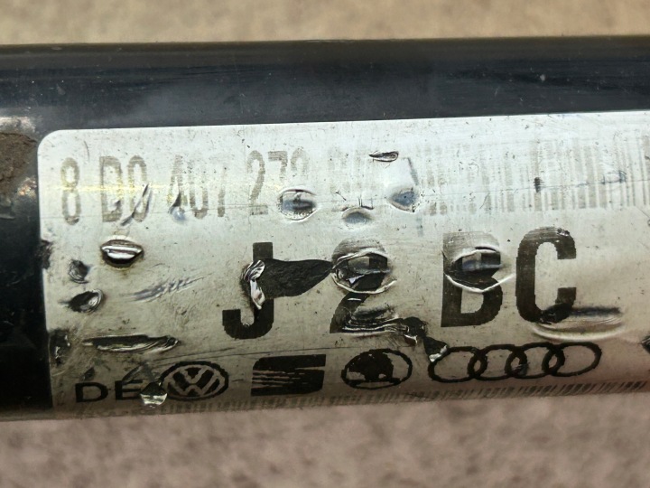 DEMI-ARBRE GAUCHE DROITE VW PASSAT B5 W8 QUATTRO AUTOMATE