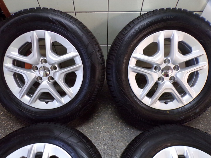 4 PIEZAS RUEDAS DE INVIERNO JEEP COMPASS RENEGADE_JAK NOWE_F-VAT_16'' 