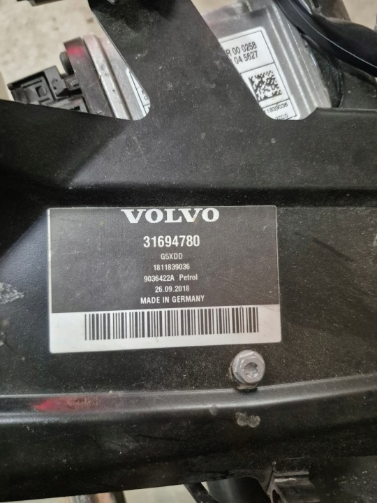 VOLVO XC60 II CHAUFFAGE DE STATIONNEMENT WEBASTO ESSENCE 31694780, 31363990