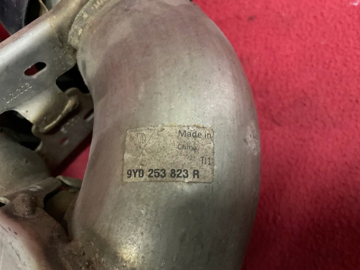 PORSCHE CAYENNE (9Y0 9Y3) 2021 EMBOUT ÉCHAPPEMENT 9Y0253823R ORIGINAL