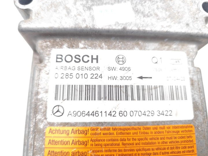 MERCEDES-BENZ SPRINTER 3-T CONTRÔLEUR MODULE AIRBAG 211 CDI DIESEL 2007 BUS
