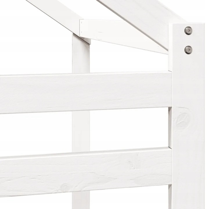 VIDAXL VISIÈRE VERS ROULEMENTS DZIECIECEGO, BLANC 188X97X113 CM, SOSNOWY
