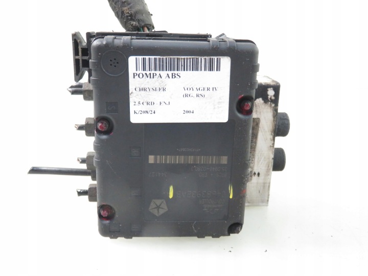 POMPE ABS CHRYSLER VOYAGER IV (RG, RS) P04721284AB 04683932AB