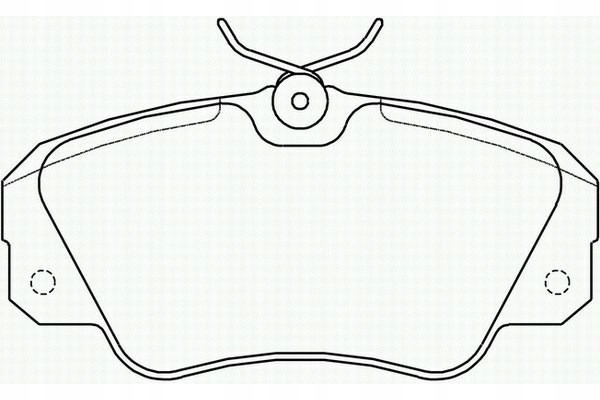 PLAQUETTES FREIN BREMBO AVANT VERS OPLA OMEGA B (93-03) OEM Q