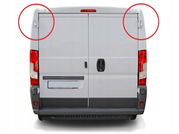 JUMPER DUCATO BOXER CHARNELA DE PUERTA TRASERO REFORZADOR 