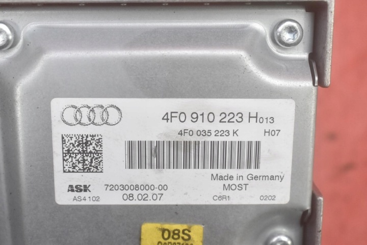 AMPLIFICATEUR RADIO 4F0910223H AUDI A6 C6 04-08