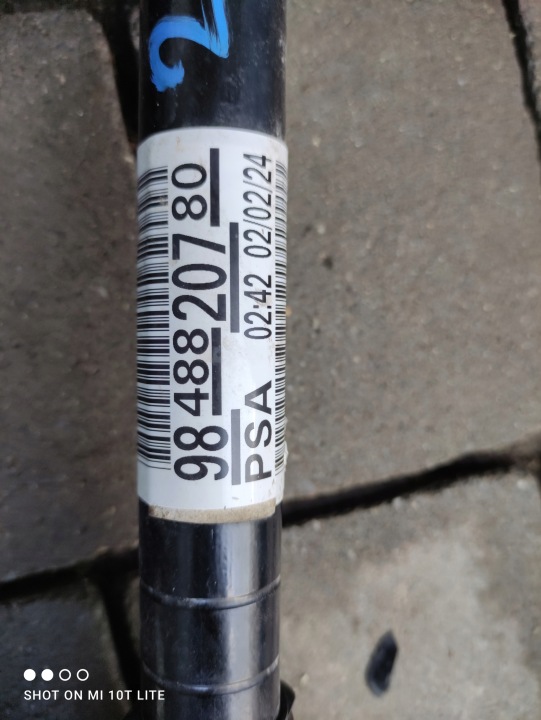 DEMI-ARBRE GAUCHE DROITE AVANT AVANT PEUGEOT E208 II 9848820880/9848820780