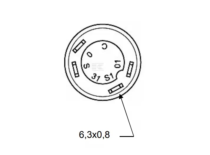 COMMUTATEUR COMMUTATEUR ÉLÉVATEUR MASSEY FERGUSON 3388402M1 3388402M91