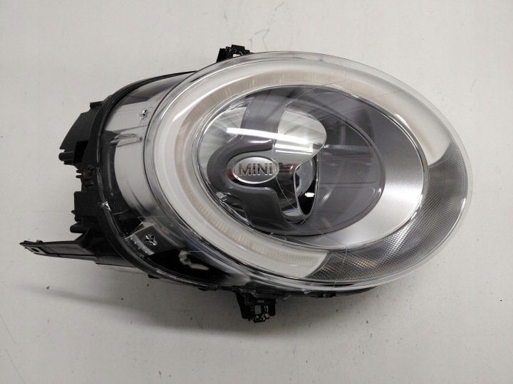 MINI F55 F56 COMPLET LED COULEUR GRISE INSCRIPTION CHROME PHARE DROITE