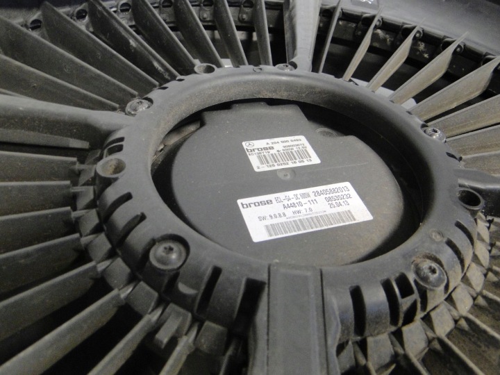 MERCEDES SL R231 231 VENTILATEUR VENTILATEUR 600W