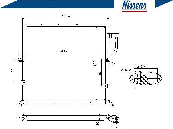 RADIATEUR CLIMATISATION NISSENS 94157