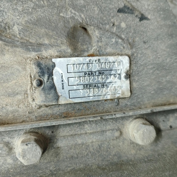 ARRIÈRE PONT IVECO DAILY VI FLATBED 5802345362 33570296 3.0L 150KW 2021