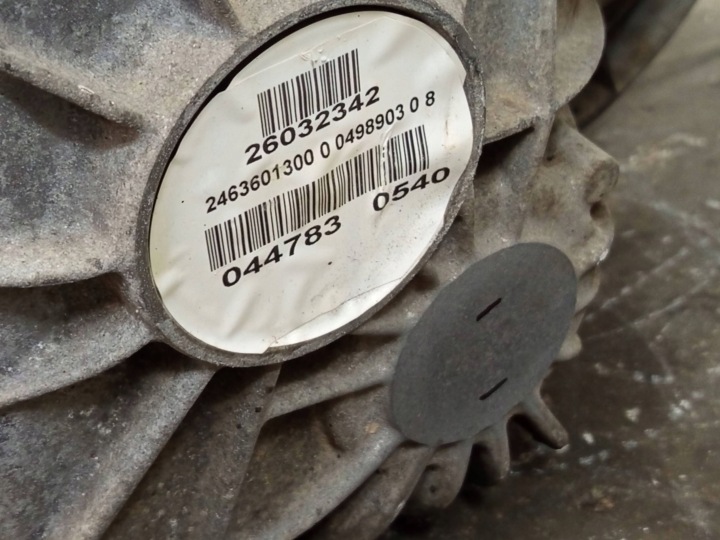 BOÎTE DE VITESSES MANUELLE 2463601300 1762610103 MERCEDES W246 W176 1.8 CDI